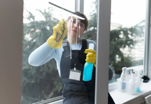 Nettoyage de vitres intérieures et extérieures à Saint-Mamet